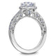Scott Kay "Heaven's Gates" Halo Engagement Ring