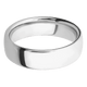 14K White Gold with Polish Finish
