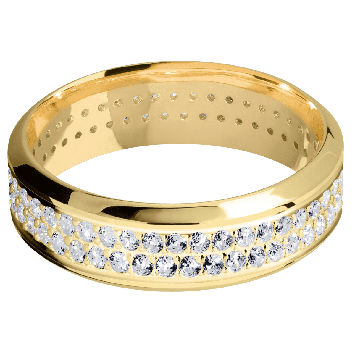 14K Yellow Gold with Polish , Polish Finish