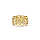 Gold & Diamond Fishnet Eternity Ring