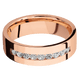 14K Rose Gold with Polish Finish
