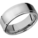 14K White Gold with Satin , Polish Finish