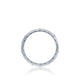 Tacori Platinum Sculpted Crescent 5mm Wedding Band (0.45 CTW)