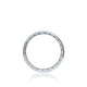 Tacori Platinum Sculpted Crescent Diamond Wedding Band (0.35  CTW)