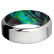 Cobalt Chrome with Satin , Polish Finish and Abalone