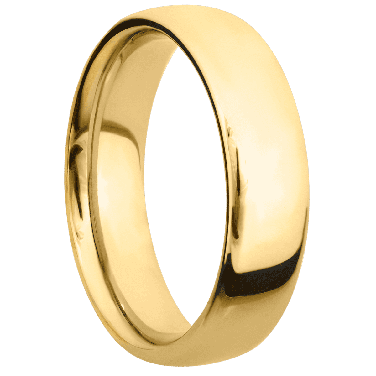 14K Yellow Gold with Polish Finish