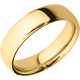 14K Yellow Gold with Polish Finish