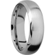 14K White Gold with Satin , Polish Finish