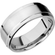 14K White Gold with Satin , Polish Finish
