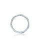 Tacori 18k White & Rose Gold Sculpted Crescent Wedding Band