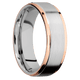 Cobalt Chrome with Satin , Polish Finish and 14K Rose Gold Inlay