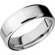 14K White Gold with Satin , Polish Finish