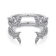 Gabriel & Co. AN12542S-W44JJ 14K White Gold Diamond Ring Enhancer