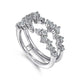 Gabriel & Co. AN12544S-W44JJ 14K White Gold Diamond Ring Enhancer