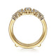 Gabriel & Co. AN14746L-Y44JJ 14K Yellow Gold Diamond Ring Enhancer
