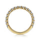 Gabriel & Co. AN15747Y44JJ 14K Yellow Gold Single Prong Diamond Anniversary Band