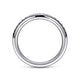 Gabriel & Co. AN5318W44JJ 14K White Gold Round 16 Stone Diamond Wedding Band