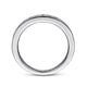 Gabriel & Co. AN7578W44JJ 14K White Gold Channel Set Diamond Wedding Band
