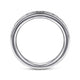 Gabriel & Co. AN7580W44JJ 14K White Gold Channel Set Diamond Wedding Band