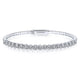 Gabriel & Co. BG3976-62W45JJ 14K White Gold Diamond Bangle