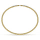 Gabriel & Co. BG4216-62Y45JJ Split 14K Yellow Gold Bujukan Bead Cuff Bracelet with Diamond Pavé Spikes