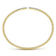 Gabriel & Co. BG4218-62Y45JJ 14K Yellow Gold Bujukan Bead Cuff Bracelet with Diamond Pavé Bars