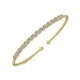 Gabriel & Co. BG4336-62Y45JJ 14k yellow gold diamond bangle