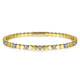 Gabriel & Co. BG4366-65M45JJ 14K White-Yellow Gold Diamond Bangle