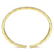 Gabriel & Co. BG4379-62Y45JJ 14K Yellow Gold Cuff Bracelet with Pavé Diamond Chevron Stations