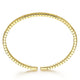 Gabriel & Co. BG4391-62Y4JJJ 14K Yellow Gold Chevron Open Cuff Bracelet