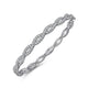 Gabriel & Co. BG4426-65W45JJ 14K White Gold Diamond Bangle