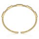 Gabriel & Co. BG4466-65Y45JJ 14K Yellow Gold Diamond Bangle