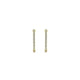 Gabriel & Co. EG10856Y45JJ 14K Yellow Gold Tiger Claw Set 20mm Round Inside Out Diamond Hoop Earrings