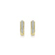 Gabriel & Co. EG10887Y45JJ 14K Yellow Gold 15mm Diamond Hoop Earrings