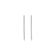 Gabriel & Co. EG11514W45JJ 14K White Gold French Pavé  55mm Oval Inside Out Diamond Hoop Earrings
