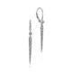 Gabriel & Co. EG12457W45JJ 14K White Gold Peek A Boo Spike Diamond Earrings