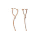 Gabriel & Co. EG12928K45JJ 14K Rose Gold Sculptural Diamond Drop Earrings