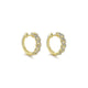 Gabriel & Co. EG13232Y45JJ 14K Yellow Gold 15mm Diamond Rope Huggies