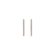 Gabriel & Co. EG13460K45JJ 14K Rose Gold French Pavé 20mm Round Inside Out Diamond Hoop Earrings