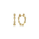 14K Yellow Gold Bujukan Station Huggie Earrings