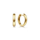 14K Yellow Gold Huggie Earrings