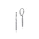 Gabriel & Co. EG14028W45JJ 14K White Gold Diamond Bar Drop Leverback Earrings