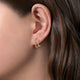 Gabriel & Co. EG14084Y4JJJ 14K Yellow Gold Split Bujukan and Twisted Rope Stud Earrings