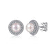Gabriel & Co. EG14269W45PL 14K White Gold Diamond & Pearl Earrings