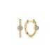 Gabriel & Co. EG14420Y45JJ 14K Yellow Gold Diamond Bujukan  Huggies