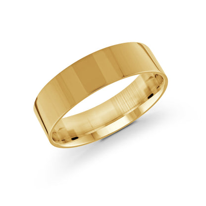Malo White Gold Men's Wedding Band 6mm J-104-06WG