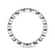 Gabriel & Co. LR4794W45JJ 14K White Gold Marquise Station Diamond Stackable Ring