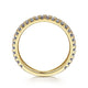 Gabriel & Co. LR50889Y4J25 14K Yellow Gold Manmade Alexandrite Stackable Ring