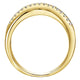 Gabriel & Co. LR50893Y45JJ 14K Yellow Gold Criss Cross Diamond Ring