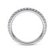 Gabriel & Co. LR50992W45JJ 14K White Gold Stackable Diamond Ring
